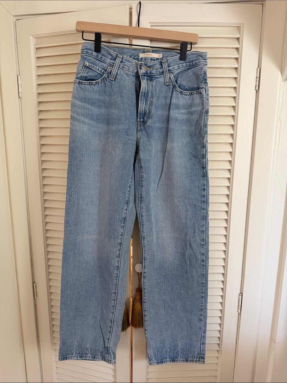Levi’s Women’s Light Blue Boyfriend Jeans — Relaxed Fit